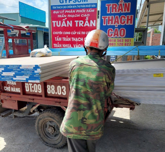 Thi công thạch cao Trảng Bom An Viễn - Biên Hòa
