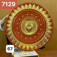 Mâm nhựa giả gỗ_7129_dát vàng
