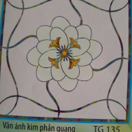 Nhựa pvc_ánh kim trần thả TT_135