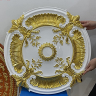 Mâm nhựa giả gỗ_7134_Trắng dát nhiều vàng
