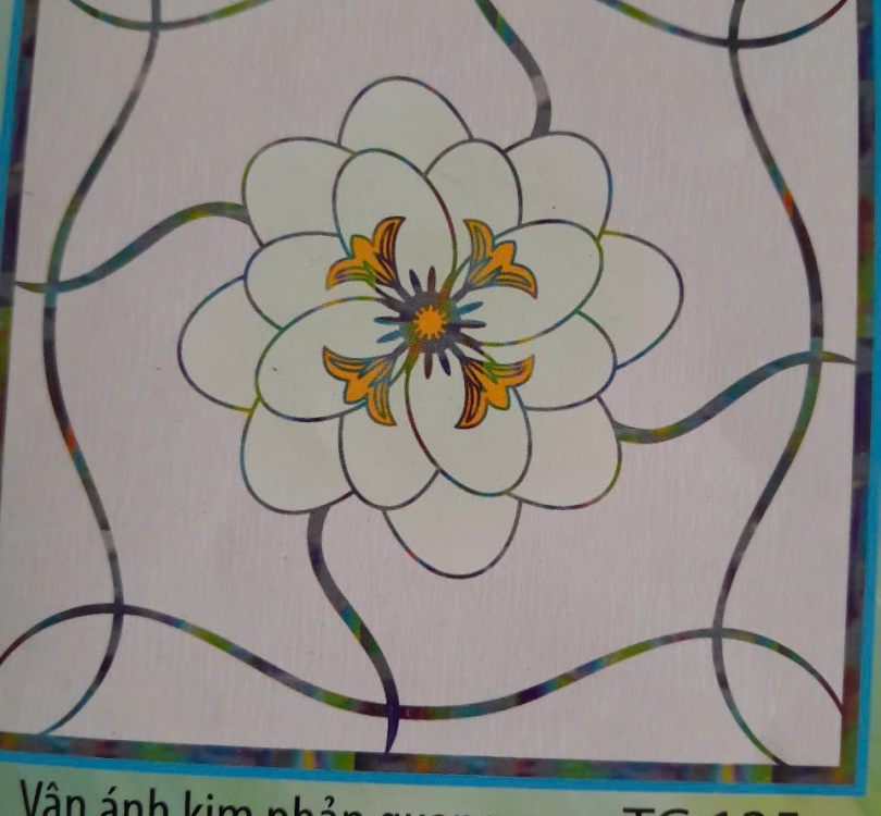 Nhựa pvc_ánh kim trần thả TT_135